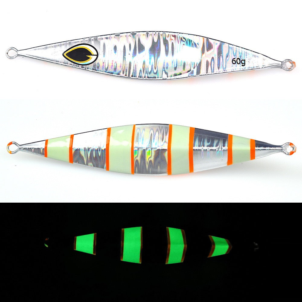 #55 Slow/Speed Pitch Jigs 60g 80g