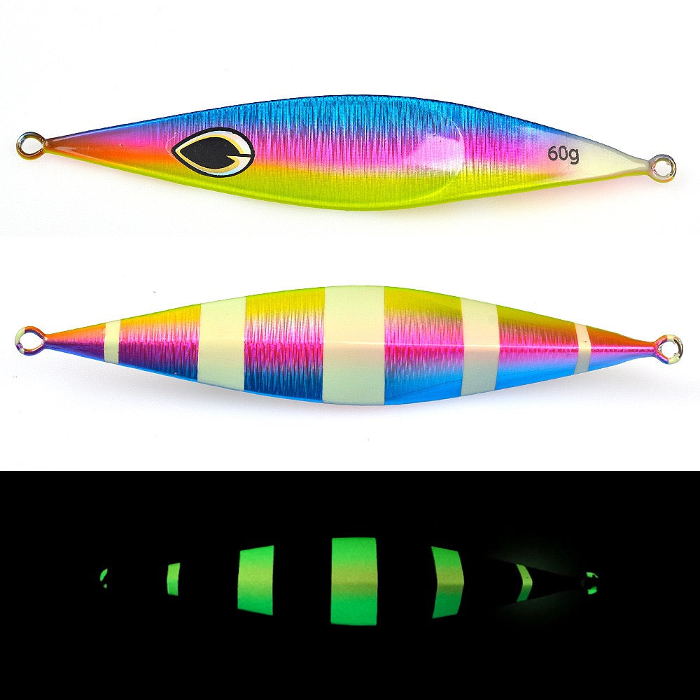 #55 Slow/Speed Pitch Jigs 60g 80g