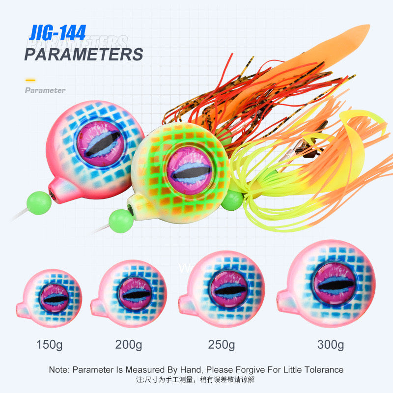 #211 Slow Pitch Jigs 150g 200g 250g 300g