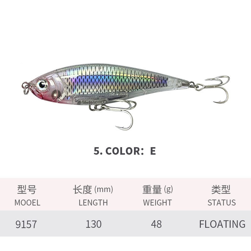 J123 Minnow Saltwater Lures 130mm 48g
