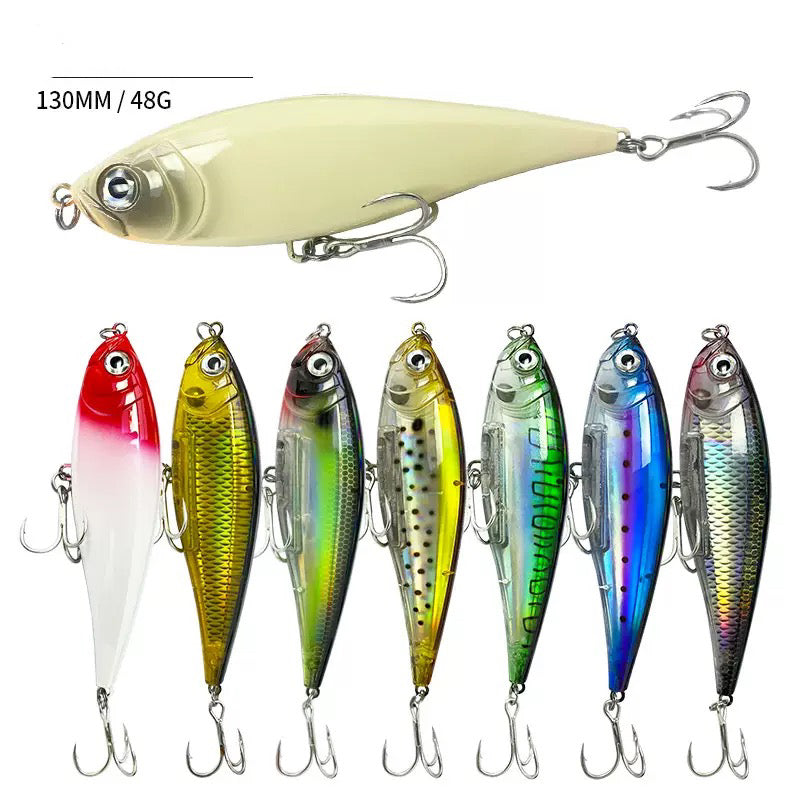 J123 Minnow Saltwater Lures 130mm 48g