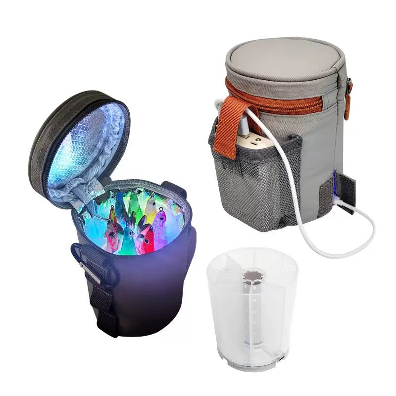 V290 Jig Bag Fish Bait fill light bag UV fill light bag