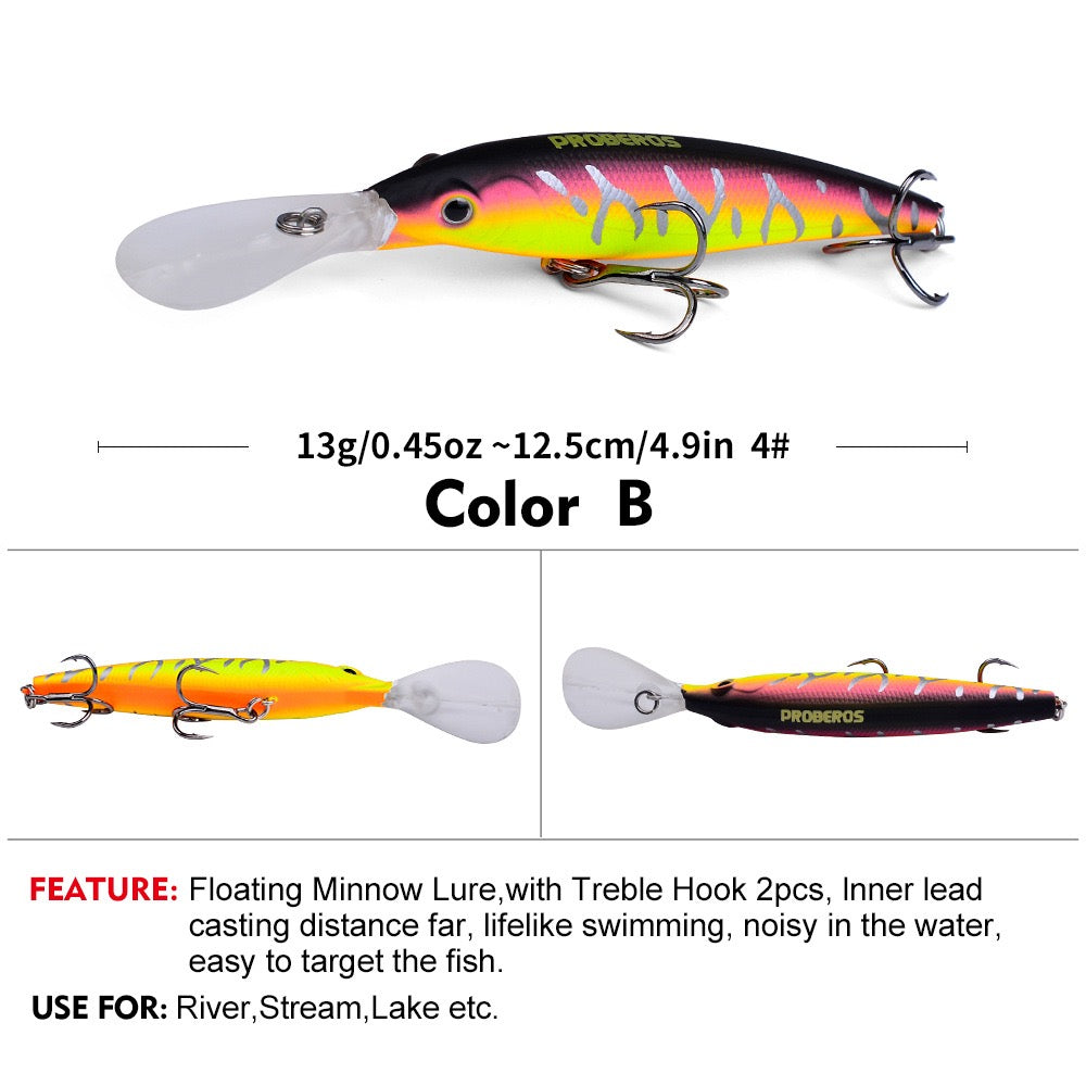 #196 NOEBY Saltwater plastic lure 12.5cm/13g