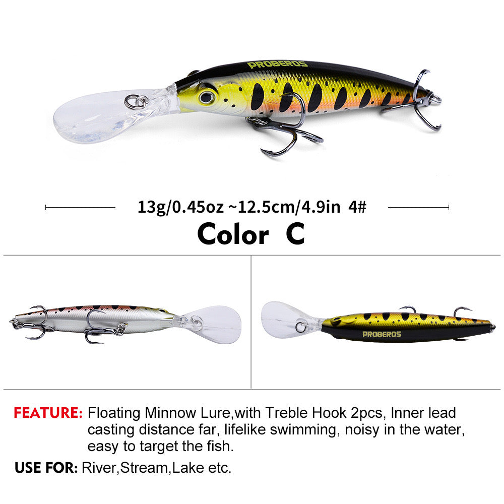 #196 NOEBY Saltwater plastic lure 12.5cm/13g