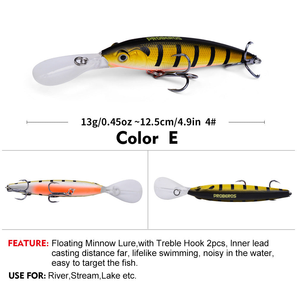 #196 NOEBY Saltwater plastic lure 12.5cm/13g