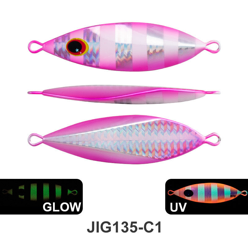 #25 Slow Pitch Jigs 40g 60g 80g 100g 150g