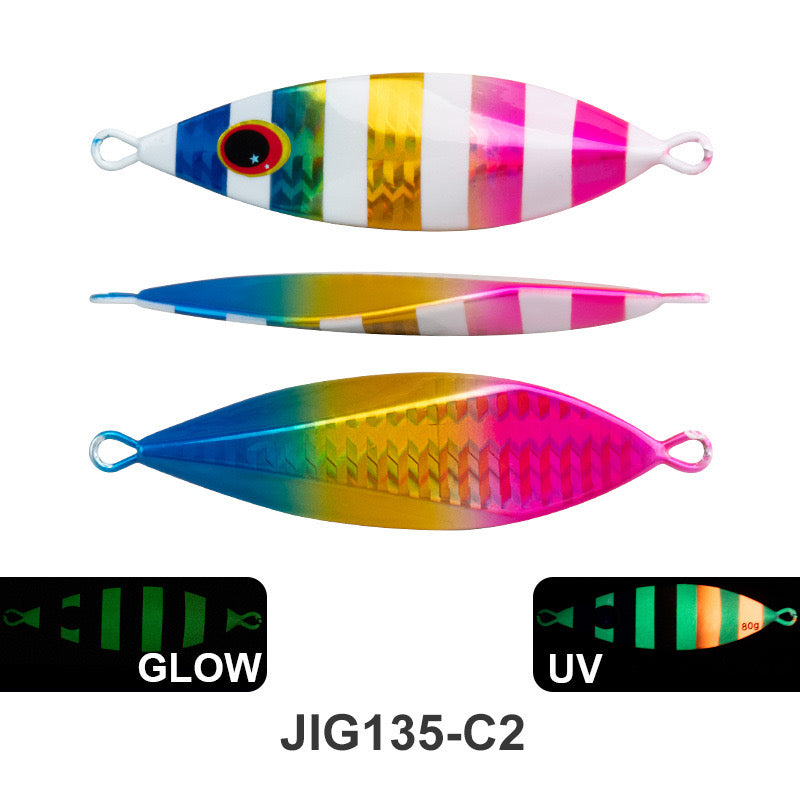 #25 Slow Pitch Jigs 40g 60g 80g 100g 150g