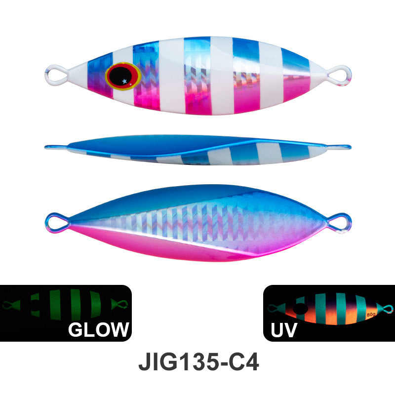 #25 Slow Pitch Jigs 40g 60g 80g 100g 150g