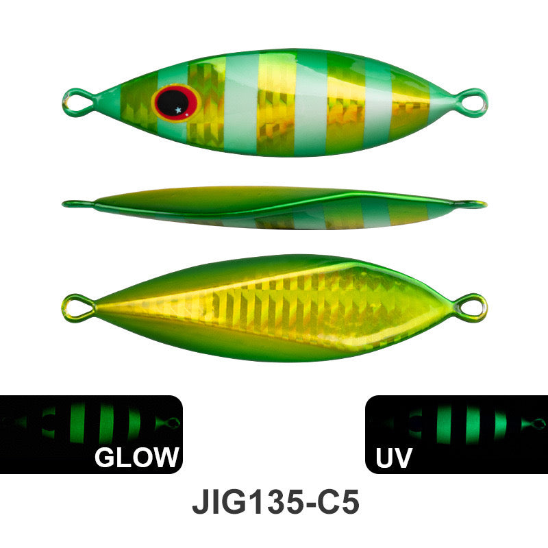 #25 Slow Pitch Jigs 40g 60g 80g 100g 150g