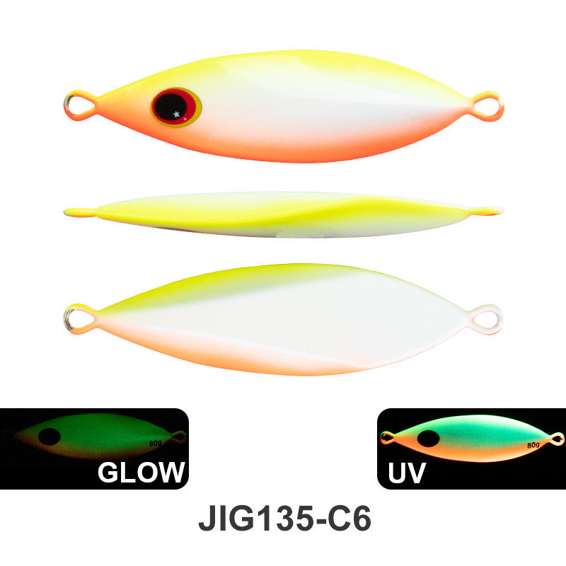 #25 Slow Pitch Jigs 40g 60g 80g 100g 150g