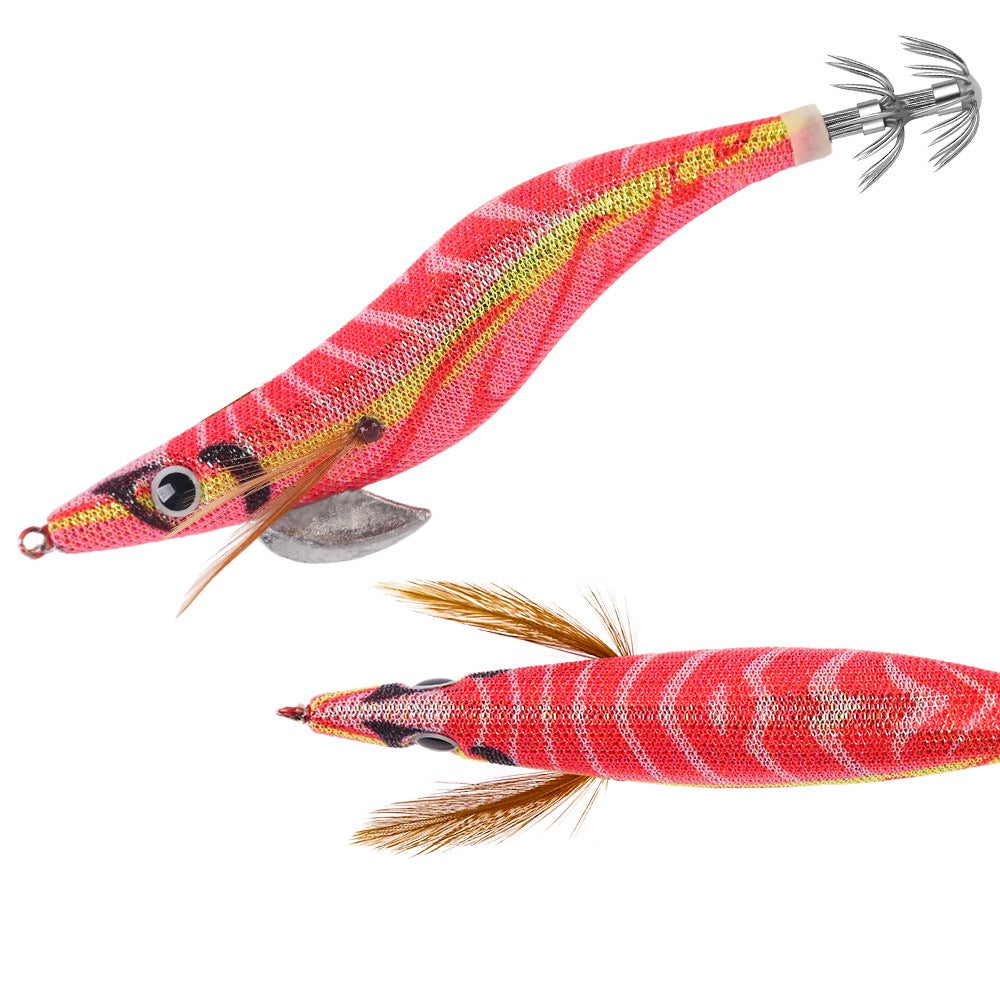 Jigs Fishing Tackle Store
New #2.5 #3.0 #3.5 Rapid Sinking Artificial Luminous Squid Jigging Bait Wood Shrimp Hooks for Saltwater Tackle Fishing Lure
