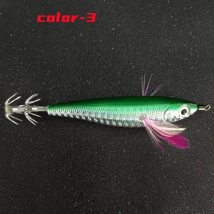 Jigs Fishing Tackle Store
New #2.5 #3.0 #3.5 Rapid Sinking Artificial Luminous Squid Jigging Bait Wood Shrimp Hooks for Saltwater Tackle Fishing Lure