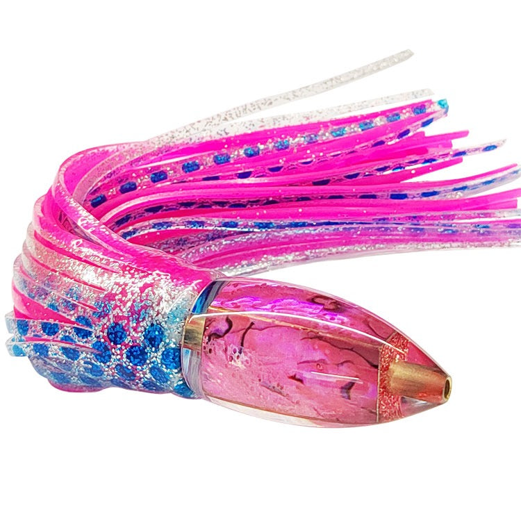 #1223 Soft Bait Resin Trolling Lures Tuna Mackerel Squid Octopus 233mm 4oz /115g