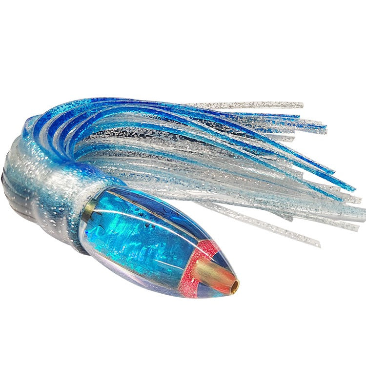 #1223 Soft Bait Resin Trolling Lures Tuna Mackerel Squid Octopus 233mm 4oz /115g