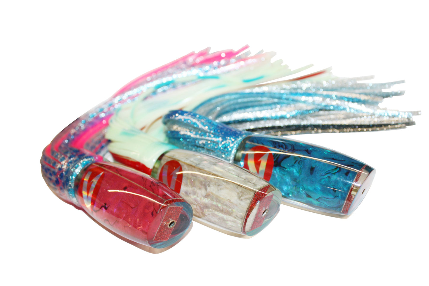 #1222 Soft Bait Resin Trolling Lures Tuna Mackerel Squid Octopus 12.8/32.5cm/272g