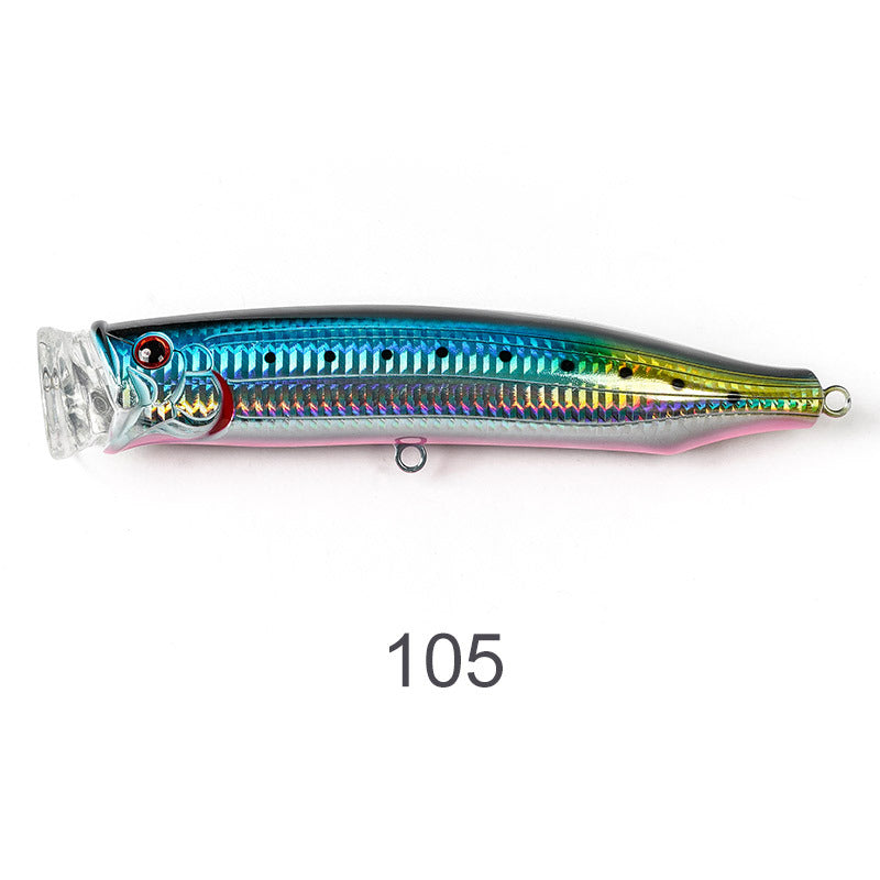 Saltwater plastic popper bait #16- 175mm/73g