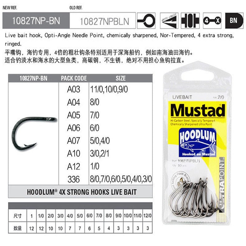 New High Quality Mustad Jigging Hook/Assist Hook for Saltwater Fishing Hooks #1 #1/0 #2/0 #3/0 #4/0 #5/0 #6/0 #7/0 #8/0 #9/0 #10/0 #11/0 #12/0