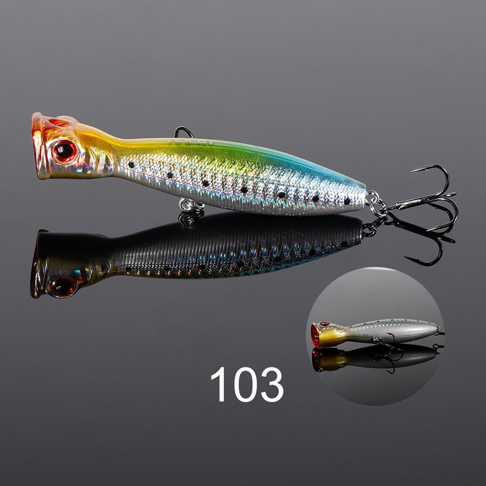Saltwater plastic popper bait #19-100mm/17g