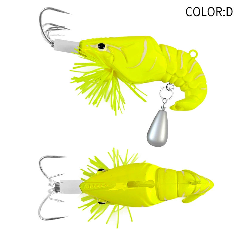 New Squid Hook #11/40g Rapid inkiSng Artificial Luminous Squid Jigging Bait Wood Shrimp Hooks for Saltwater Tackle Fishing Lure