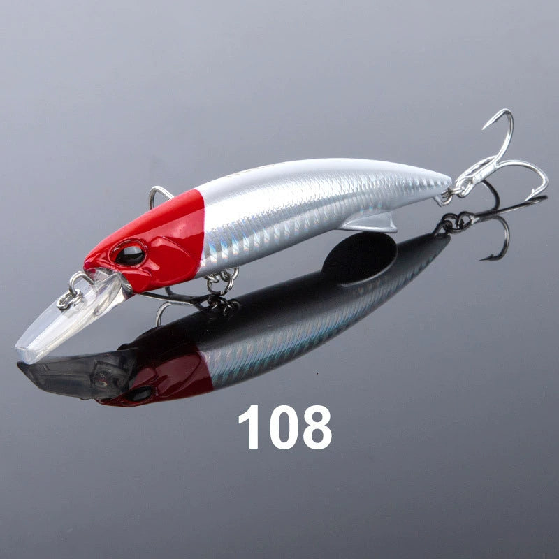 NOEBY Saltwater Pencil Bait/Stickbait/Minnow/Topwater/Popper Lure 110mm/64g