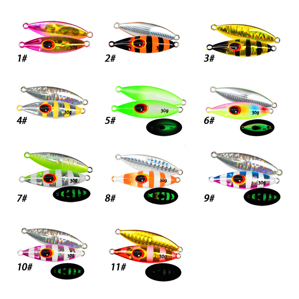 #6 Little Bee Slow Jigs 20g 30g 40g 60g 80g 100g 120g