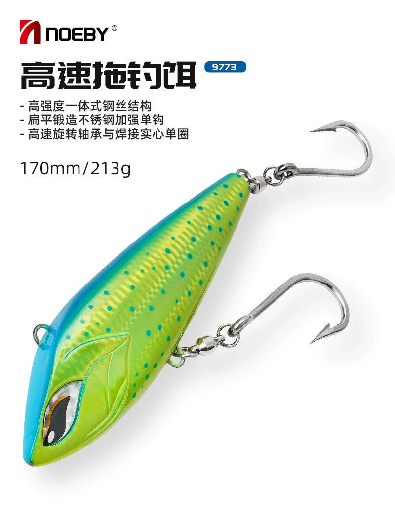 NOEBY Saltwater Pencil Bait/Stickbait/Minnow/Topwater Lure 170mm/213g