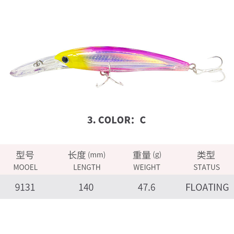 Minnow Saltwater Lures 140mm/49g