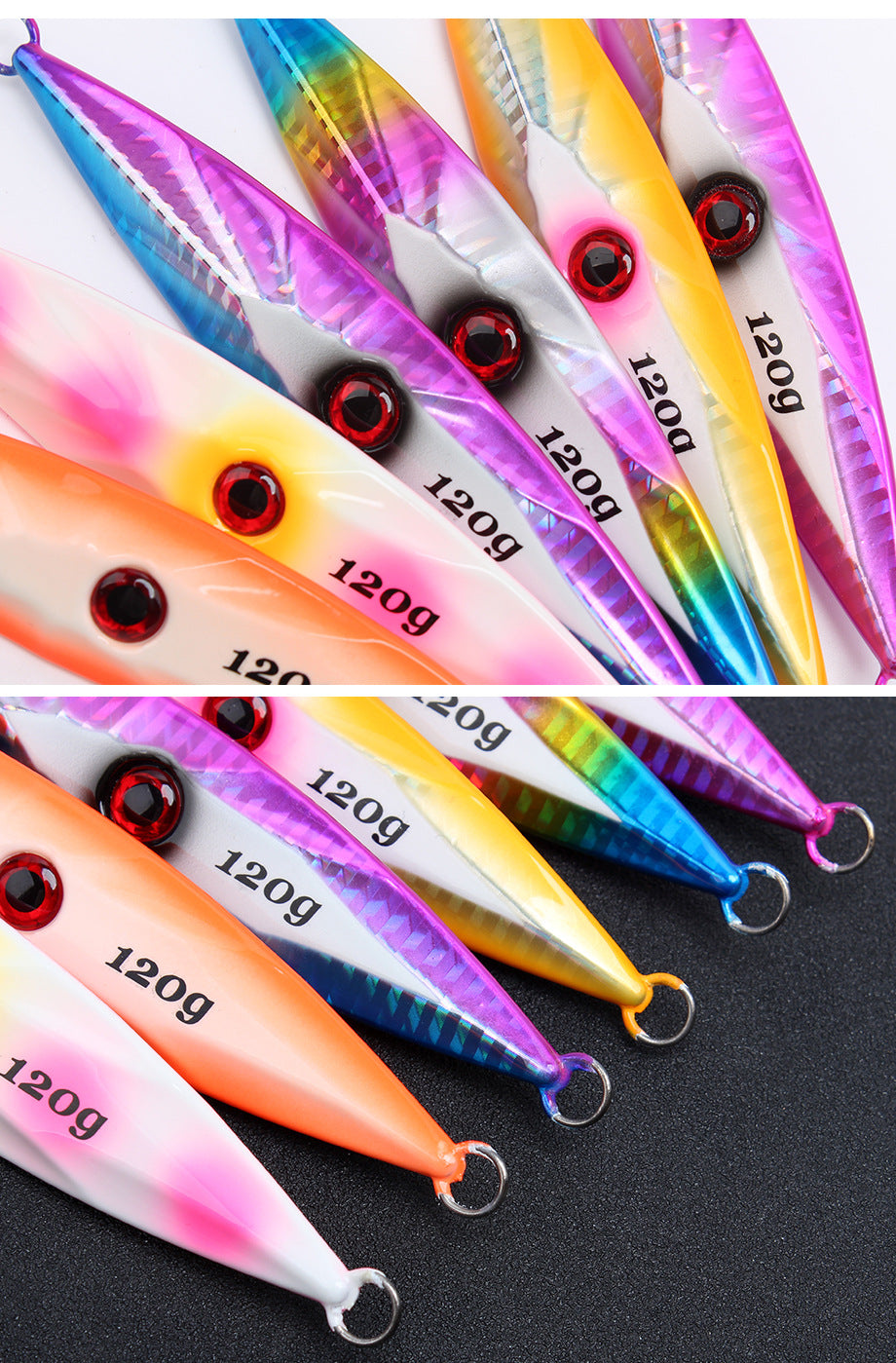 #36 Slow/Speed Jigs 100g 120g 160g 180g 200g 250g 300g