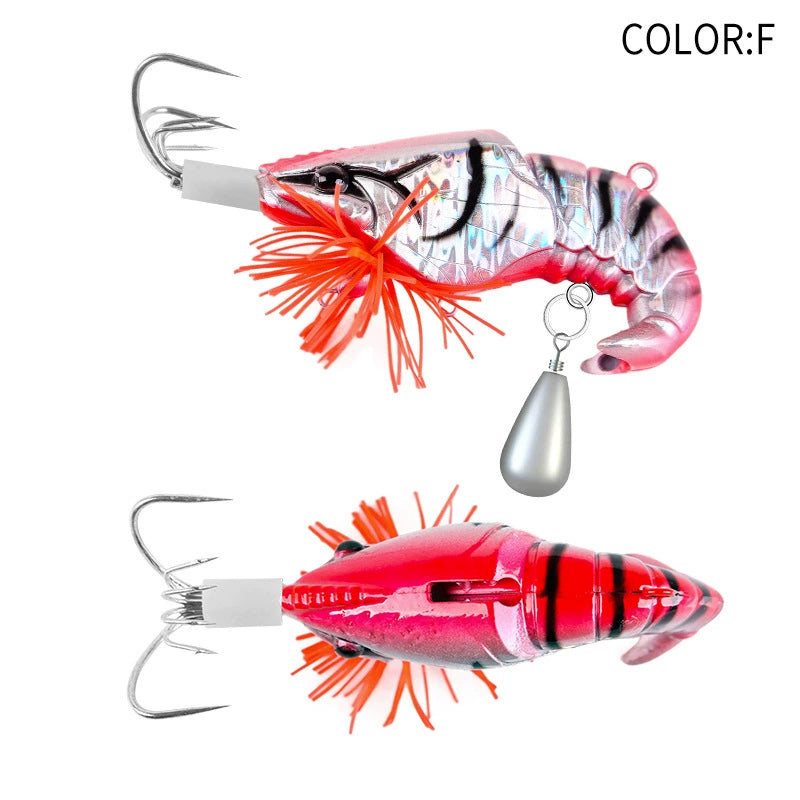 New Squid Hook #11/40g Rapid inkiSng Artificial Luminous Squid Jigging Bait Wood Shrimp Hooks for Saltwater Tackle Fishing Lure