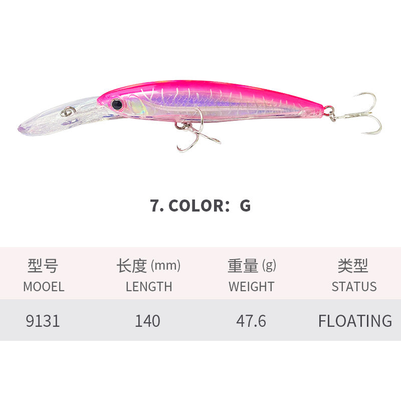 Minnow Saltwater Lures 140mm/49g