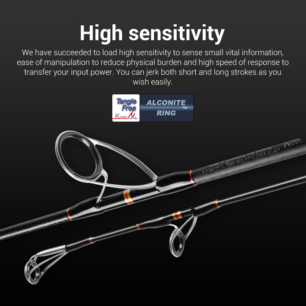 NOEBY NBJ561MH/602M/C602M/601MH/C601MH Slow Pitch Jigging fishing rod