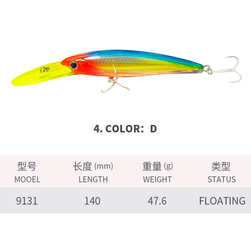Minnow Saltwater Lures 140mm/49g
