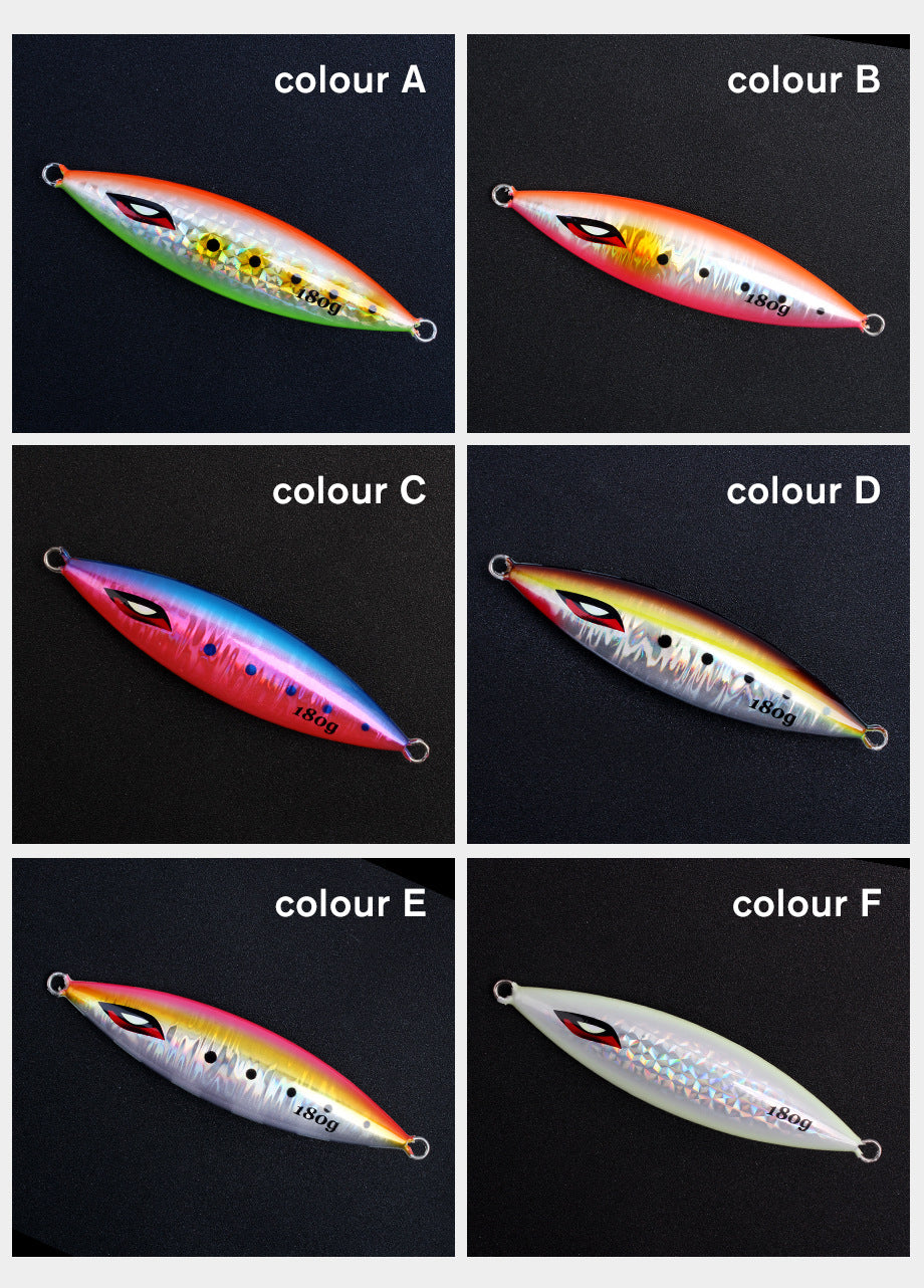 #37 Speed/Slow Jigs 40g 60g 80g 100g 130g 150g 180g 200g 220g 300g 500g 750g 1000g