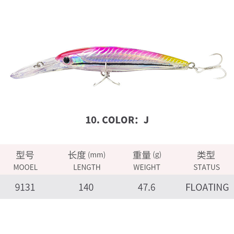 Minnow Saltwater Lures 140mm/49g