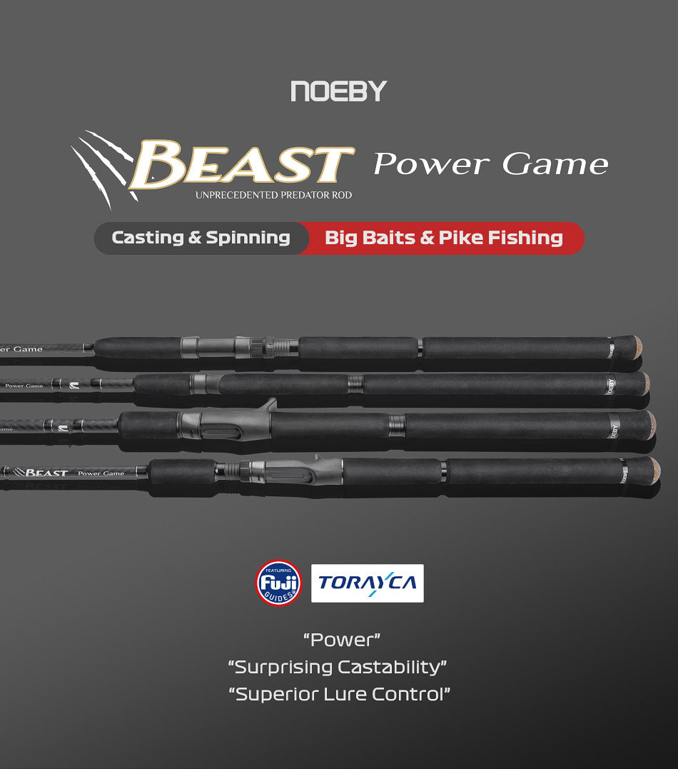 NOEBY Slow Pitch Jigging/Saltwater/Topwater/Big Game/GT /Tuna Rod NBC662/NBC702/NBC762/NBS742/NBC802/NBC862/