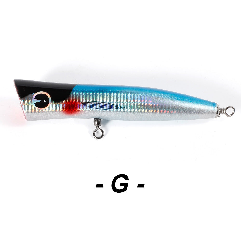 Saltwater plastic popper bait #14- 18cm/80g