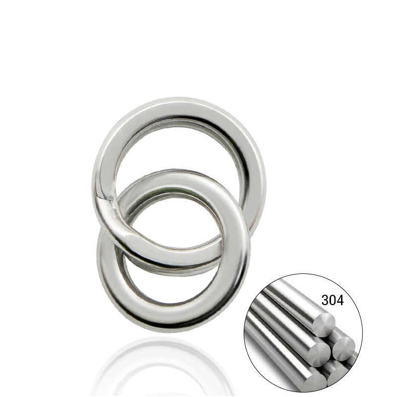 Stainless Steel Ring #4#5#6#7#8/Fishing tackle