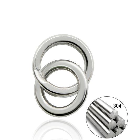 Stainless Steel Ring #4#5#6#7#8/Fishing tackle