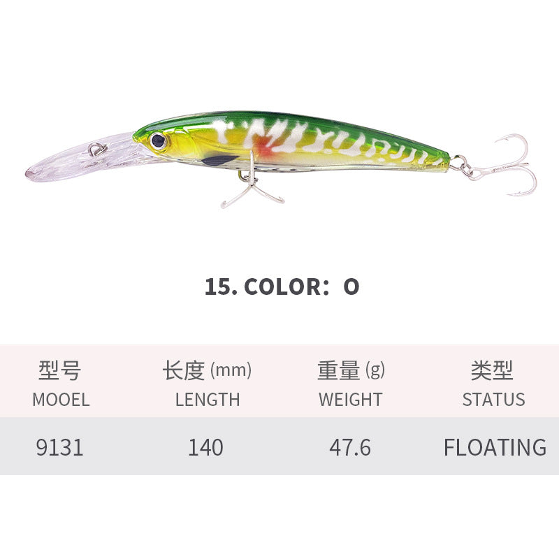 Minnow Saltwater Lures 140mm/49g
