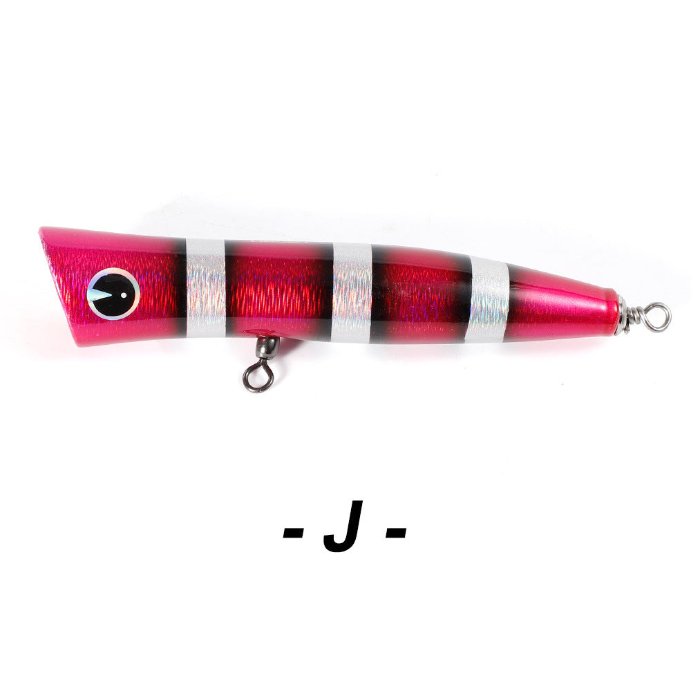 Saltwater plastic popper bait #14- 18cm/80g
