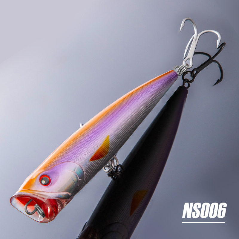 Saltwater plastic popper bait #7- 140mm/40g