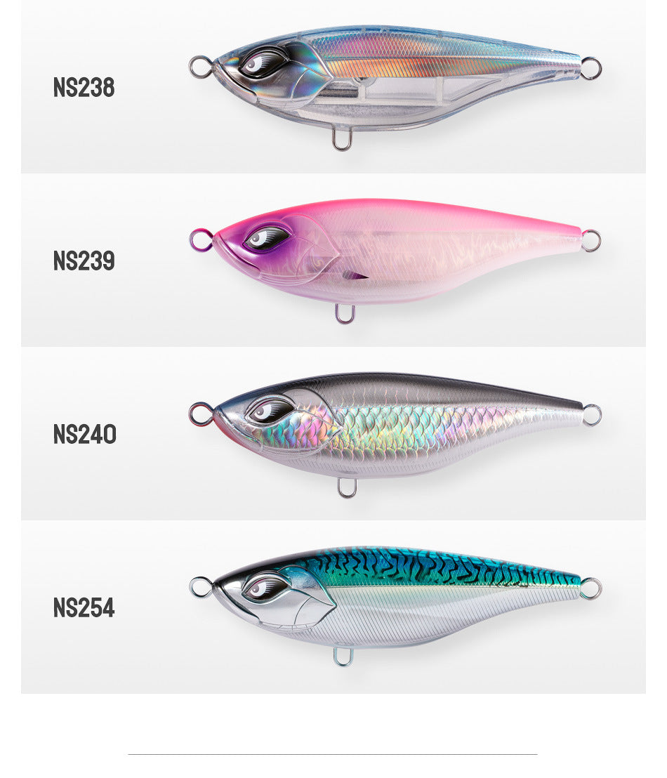 NOEBY Saltwater Pencil Bait/Stickbait/Minnow/Topwater Lure 150mm/109g
