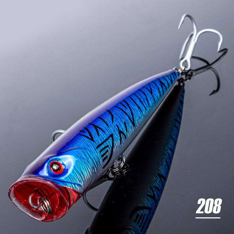 Saltwater plastic popper bait #7- 140mm/40g