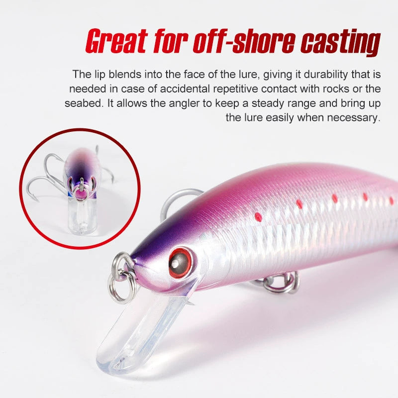 NOEBY Saltwater Pencil Bait/Stickbait/Minnow/Topwater/Popper Lure 120mm/44g