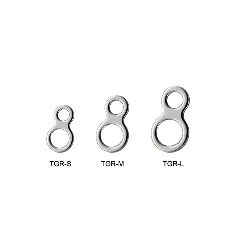 名 Stainless Steel Swivels+ring #S #M #L/Fishing tackle
