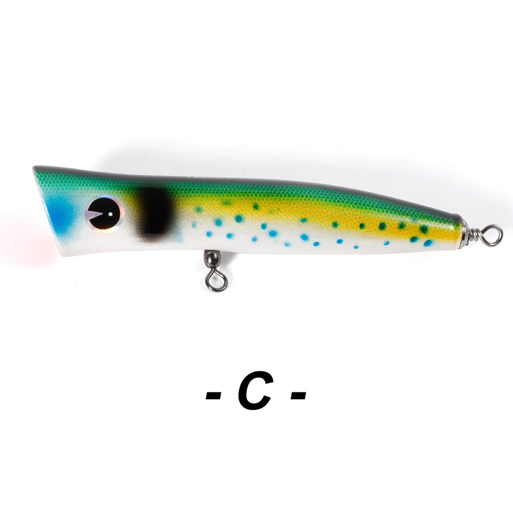 Saltwater plastic popper bait #14- 18cm/80g