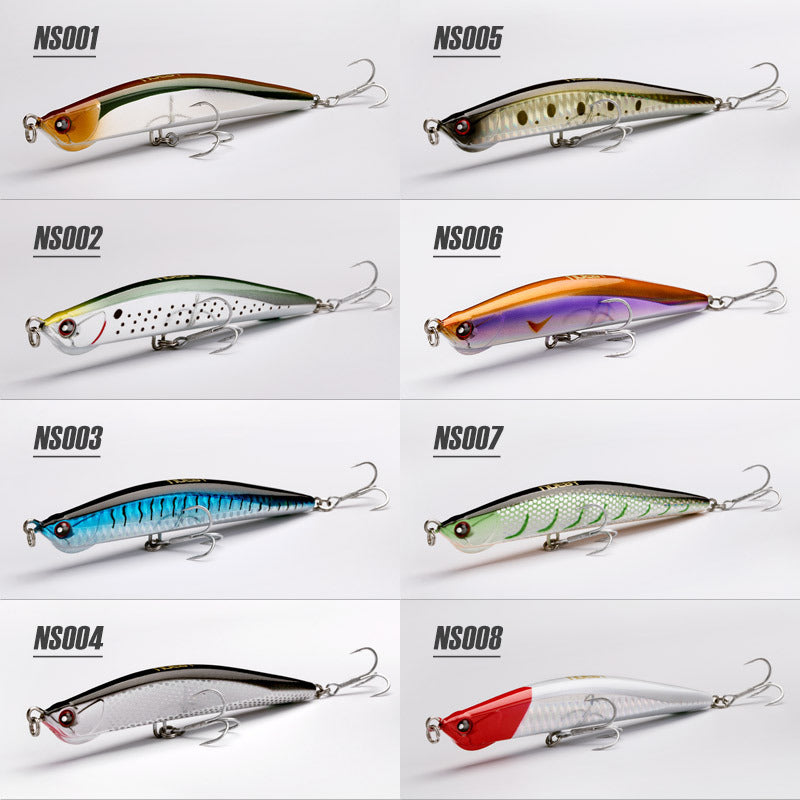 Saltwater plastic Pencil bait #39-120mm-33g