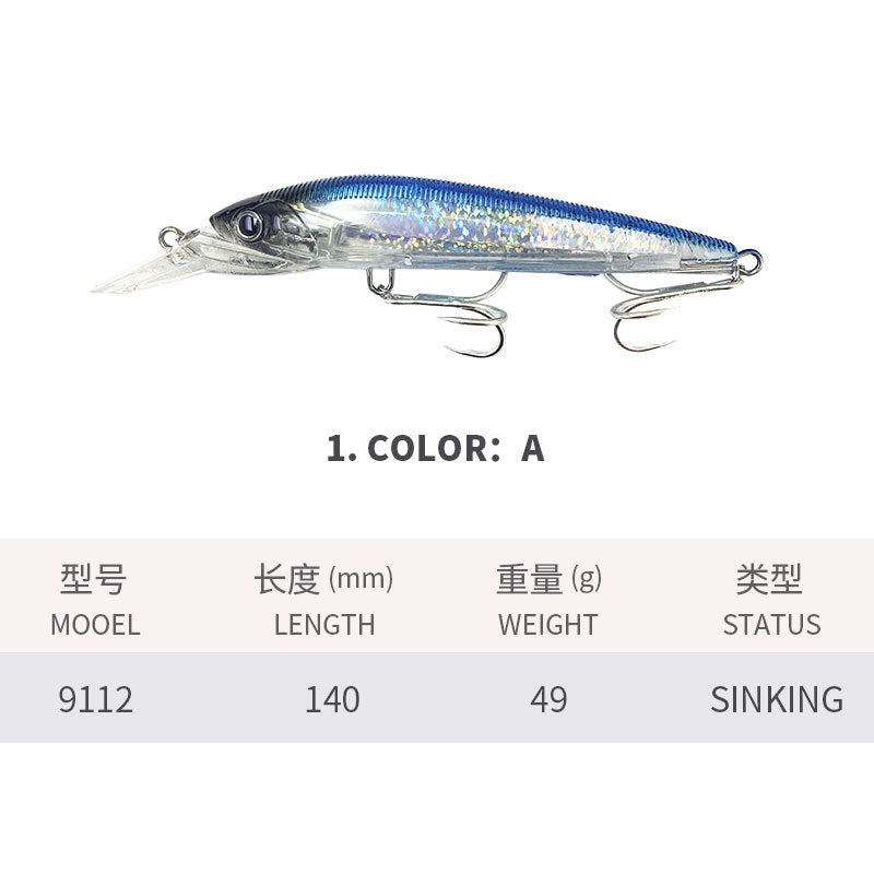 Minnow Saltwater Lures 140mm/49g