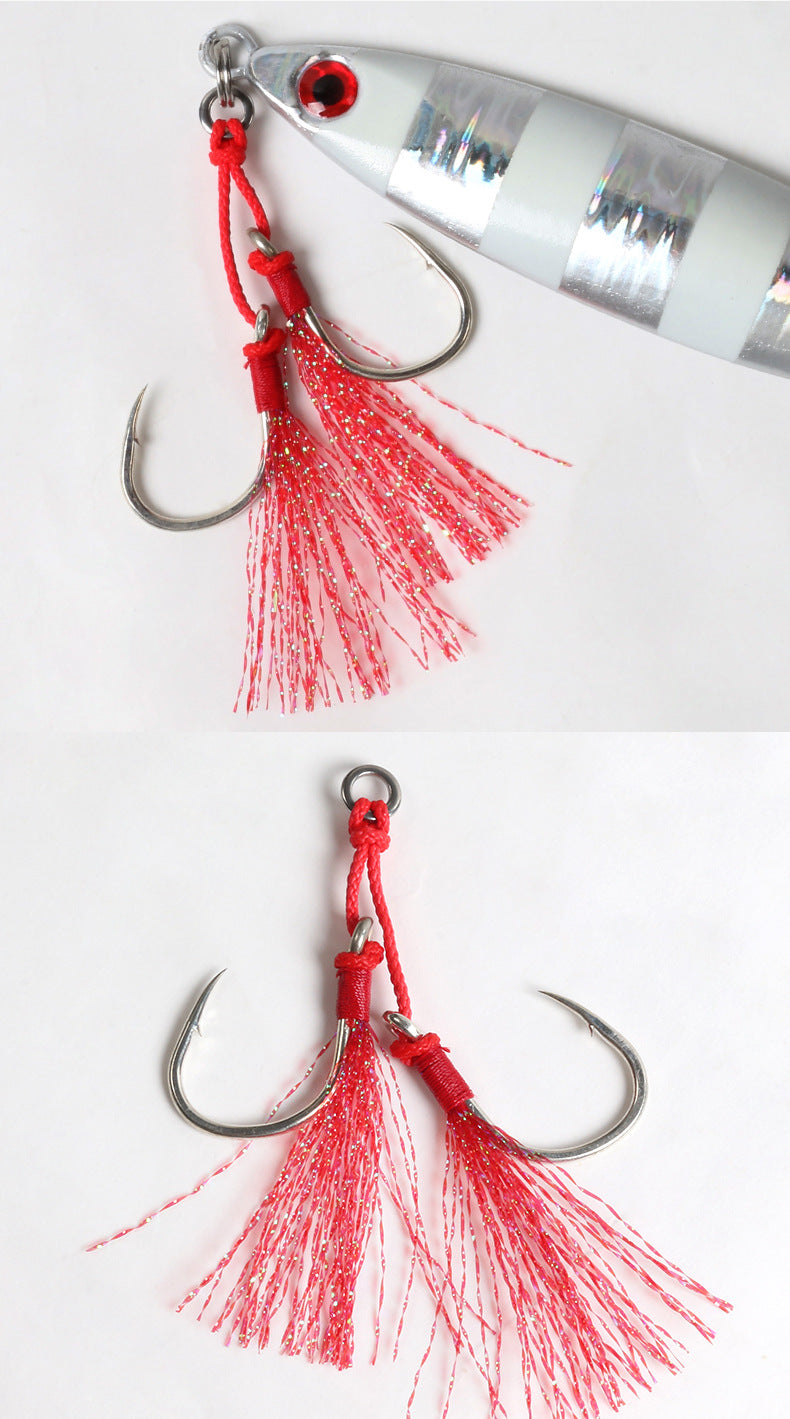 #1 Assist hook #2/0 #3/0 #5/0 #7/0 #9/0