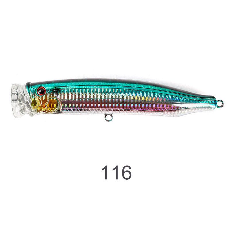 Saltwater plastic popper bait #16- 175mm/73g